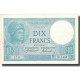 France, 10 Francs, Minerve, 1916, 1916-08-07, TTB+, Fayette:6.1, KM:73a - 10 F 1916-1942 ''Minerve''