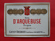 ETIQUETTE G . JOUNEAU . PARIS / EAU D' ARQUEBUSE TRIPLE / CAYOT - DESBOIS DISTILLATEUR LA CLAYETTE ( S & L ) - Sonstige & Ohne Zuordnung