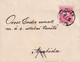 A8463- SZAMOS-UJVAR LETTER TO APAHIDA CLUJ 1896 STAMP ON COVER MAGYAR POSTA - Storia Postale