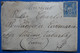 U15 COLONIES BELLE LETTRE TRES RARE 1881 Cachet Corres. Des Armées, Au Verso Cachet Maritime Ligne A Paquebot N°1 1 - Sage