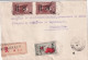 MADAGASCAR - 1943 - FRANCE LIBRE - ENVELOPPE RECOMMANDEE De TANANARIVE => TANANARIVE - Cartas & Documentos