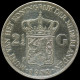 LaZooRo: Netherlands 2 1/2 Gulden 1932 VF / XF - Silver - 2 1/2 Florín Holandés (Gulden)