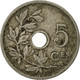 Belgique, 5 Centimes, 1904, TB+, Copper-nickel, KM:54 - 5 Cents