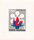 SAPPORO 1972 ROMANIA BLOCK MNH 1971 5 L UNERFORATE NONDANTELE - Winter 1972: Sapporo