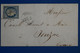 U16 FRANCE BELLE LETTRE 1852 FONTENAY  POUR  JONZAC  + N 4 .  +AFFRANCHISSEMENT INTERESSANT - 1849-1850 Ceres