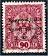 Delcampe - AUSTRIA 1918 - ITALY OCCUPATION OVERPRINT - VERY RARE 90-HELLER - TRIESTE ISSUE - (418) - Oblitérés