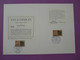 Encart Commemoratif Folder Louis Pasteur Vaccination Arbois Dole 39 Jura 1985 - Louis Pasteur