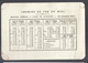 Bayonne (64 Pyrénées Atlantiques) Horaire Chemins De Fer Midi 1911 + Carte PORCHE Imprimerie (2 Scans)  (PPP29646) - Europe