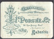 Bayonne (64 Pyrénées Atlantiques) Horaire Chemins De Fer Midi 1911 + Carte PORCHE Imprimerie (2 Scans)  (PPP29646) - Europa