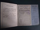 1932  FERROVIE DELLO STATO GENOVA TESSERA  VIAGGI DEL PERSONALE A RIPOSO  E FAMIGLIE    CLASSE 1 - Europe