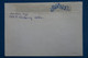 C FRANCE BELLE LETTRE ART POSTAL UNIQUE RARETE 1975  DECOUPE ET MONTAGE DU CENTRE DU T.P   POUR ANNECY + VIGNETTE - Lettres & Documents