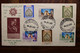 1960 Iraq Republic Cover Enveloppe Irak Série Premier Jour FDC Anniversaire Republique - Irak