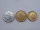 Vintage ! One Lot Of 3 Italy 1970/7782 Repvbblica Italiana Coin (#133-B) - Autres & Non Classés