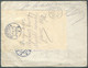 25 Centimes PELLENS Obl. Mécanique De LIEGE 1 sur Enveloppe Du 8-X-1913 Vers Pietigoske (RUSSIE) + Réexpédition - Verso - 1912 Pellens