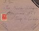 1938 , HUELVA , ISLA CRISTINA - PRIEGO DE CÓRDOBA , CENSURA MILITAR DE ISLA CRISTINA, AL DORSO LOCAL - Storia Postale