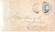 CEYLON 1890 QV 5C POSTAL STATIONARY ENVELOPE #14 GALLE-COLOMBO - Ceylon (...-1947)