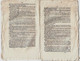 Journal Des Débats Et Lois Brumaire An VI 1797 Lettre De Bonaparte à L'archevêque De Gênes/Affaire Compagnie De Dijon - Kranten Voor 1800