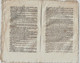 Delcampe - Journal Des Débats Et Lois Brumaire An VI 1797 Lettre De Bonaparte à L'archevêque De Gênes/Affaire Compagnie De Dijon - Journaux Anciens - Avant 1800