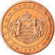 Monaco, 2 Euro Cent, 2002, FDC, Copper Plated Steel, KM:168 - Monaco