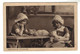 DG2054 -   JEUNE FILLE  FILLETTE , ENFANT, GIRL GRETE REINWALD & SISTER HANNI WITH PUSSYCATS - LEPOGRAVURE - Portraits