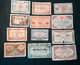 Lot De 12 Billets De La Chambre De Commerce - Chamber Of Commerce