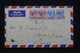 MALAISIE - Enveloppe De Singapour Pour La France En  1953, Affranchissement Avec Surchargés - L 100136 - Malaya (British Military Administration)