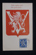 BELGIQUE - Carte Maximum En 1945 - Lion Héraldique Avec V De La Victoire - L 100151 - 1934-1951