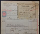 Cognac - Pochhacker & Co. Thee, Rum, Cognac En Gros, Wien 1894, Rechnung, With Payment Receipt. - Other & Unclassified
