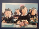 Mongolia.  Tipical School - Children, Boy And Girl   - Old Postcard 1970s - Mongolia