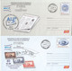 EFIRO'08 PHILATELIC EXHIBITION INK STAMPS ON PHILATELIC FEDERATION COVER STATIONERY, ENTIER POSTAL, 6X, 2021, ROMANIA - Postwaardestukken