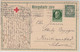 Bayern - 5 Pfg Hupp Sonderganzsache Rotes Kreuz N. SCHWEDEN Nürnberg 1914 N. - Altri & Non Classificati