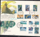 AAT 1973/1974 Definitves 12v 4x2FDC Casey, Davis, Mawson, Macquarie Island (F8661) - FDC