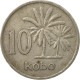 Monnaie, Nigéria, Elizabeth II, 10 Kobo, 1976, TB+, Copper-nickel, KM:10.1 - Nigeria