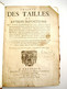 TRÈS RARE EO 1657 DESPEISSES TRAITÉ DES TAILLES ET AUTRES IMPOSITIONS Grenoble - Before 18th Century