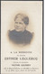 Esther Leclercq Bois D Haine Baulers 1920   Doodsprentje Mortuaire - Religion & Esotérisme