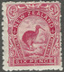 New Zealand. 1899-1903 Definitives. 6d Red MH. P11. No W/M. SG 265 - Unused Stamps