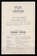 TINTIN / Chromo "Voir Et Savoir" Par Hergé : Aviation Origine à 1914 : N° 24 - Editions Du LOMBARD - Autres & Non Classés