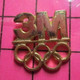 521 Pin's Pins / Beau Et Rare / THEME : JEUX OLYMPIQUES / 3M ADHESIFS ANNEAUX OLYMPIQUES - Olympic Games