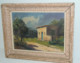 Delcampe - TABLEAU HUILE Sur TOILE HST 1950 PAYSAGE MAS PROVENCE Provençal Signé L.AUDREY COLLECTION DECO VITRINE - Olii