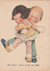 Illustratrice Mabel Lucie Attwell - We's Happy ...Same To You For 1936 ... Format 29, Cm / 21 Cm (always See Reverse ) - Attwell, M. L.
