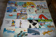 LOT DE 30 CARTES..ILLUSTRATIONS..FANTAISIES...SUR LE THEME DU SKI..DE LA MONTAGNE... - 5 - 99 Postcards