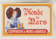 CPSM PUBLICITE BOISSON BIERE BLONDE DE MARS COOPERATIVE BRASSERIE DE MONS EN BAROEUL Nord - Werbepostkarten