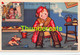 CPA ILLUSTRATEUR ENFANT MARGRET BORISS ARTIST SIGNED CHILDREN MOULIN A CAFE - Boriss, Margret