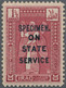 Delcampe - Irak: 1923, ½ A. To 10 R. With Ovpt "ON STATE SERVICE" And "SPECIMEN", Full Set Of 12, Mh, Flawless - Iraq