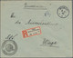 Deutsch-Ostafrika - Besonderheiten: 1916 (5.4.), Einschreibe-Dienstbrief Mit Stempel "MOSCHI" (Weite - German East Africa