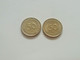 Vintage !  Lot Of 2 Pcs. Germany 1980 & 1982 - 50 Pfennig  Coin (#135-B) - Other & Unclassified