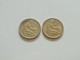 Vintage !  Lot Of 2 Pcs. Germany 1980 & 1982 - 50 Pfennig  Coin (#135-B) - Other & Unclassified