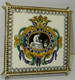 ANCIEN DESSOUS De PLAT AVEC CARREAU CERAMIQUE GIEN RENAISSANCE Déco TABLE COLLECTION DECO VITRINE - Gien (FRA)