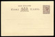 NEW ZEALAND (1897) Waikite Geyser. Otira Gorge. Mt. Cook. Mt. Egmont. Preprinted 1/2d Postal Card - Postwaardestukken