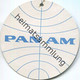 Baggage Strap Tag - Anhänger Overnight Bag - Pan Am - Baggage Etiketten